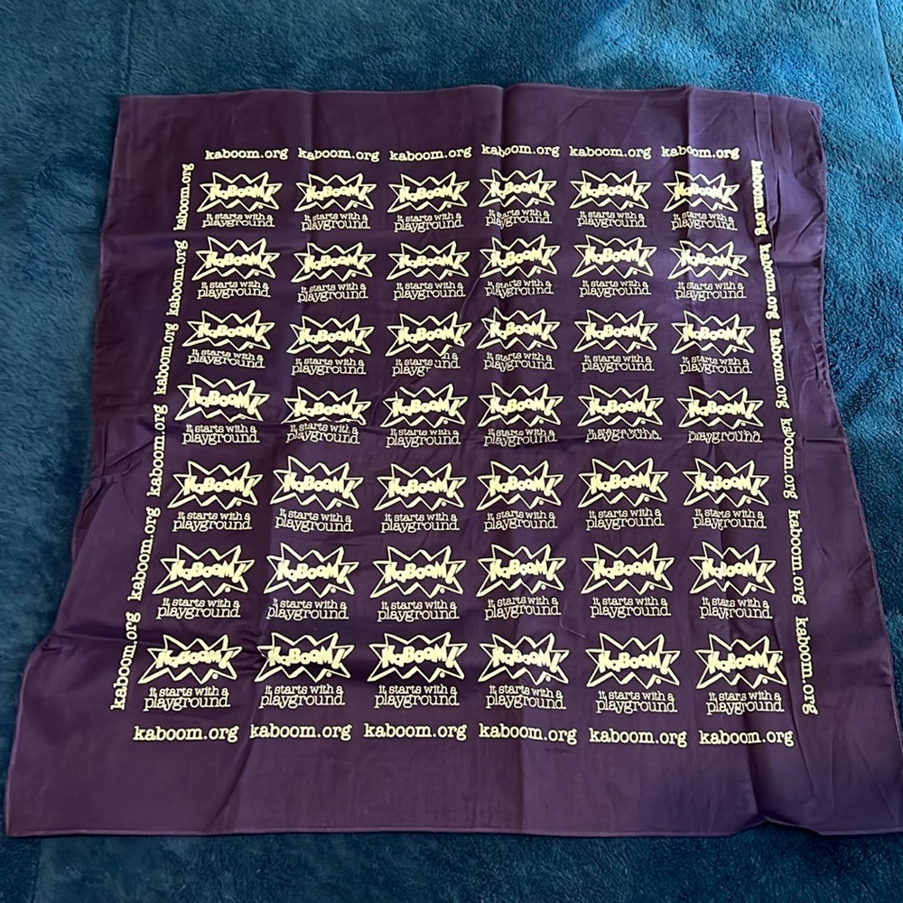 NWOT Kaboom Playground Bandana